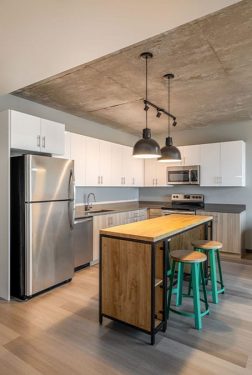 Interior of an Apartment at The Dean