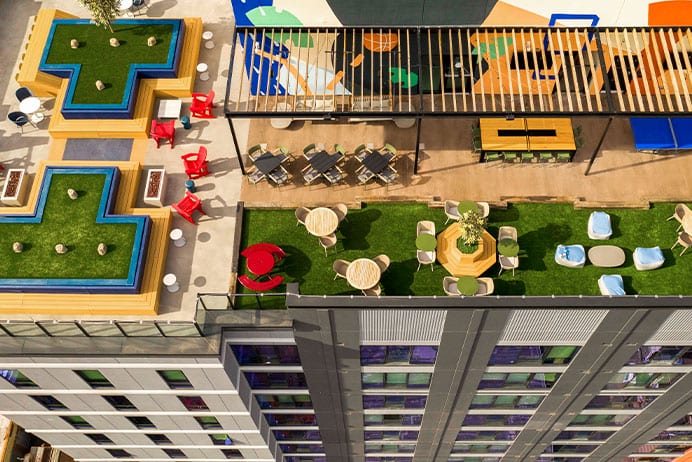 Aerial View Of The Dean