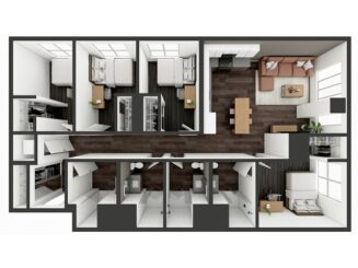 D5 Floor plan layout