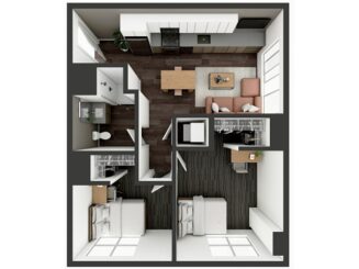 B1 Floor plan layout