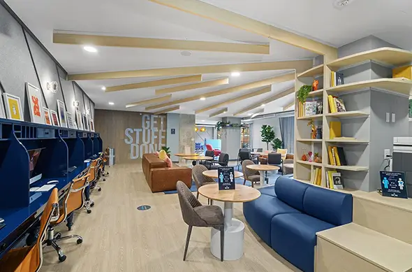 Community seating area