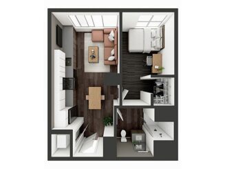 A1 Floor plan layout