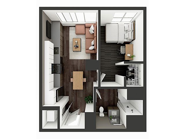 A1 Floor plan layout