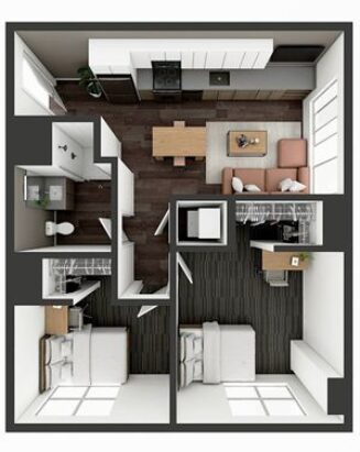 B1 Floor plan layout